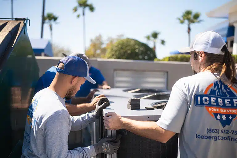 Iceberg Home Services AC installation in Central Florida